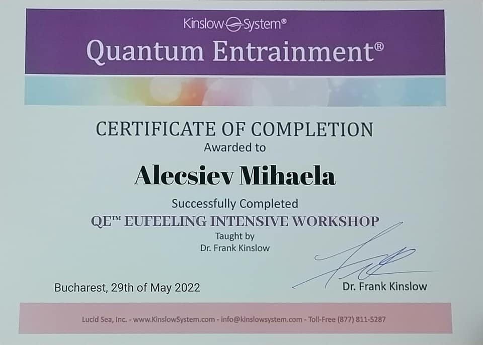 Mihaela — terapeut Bowen certificat Tulcea